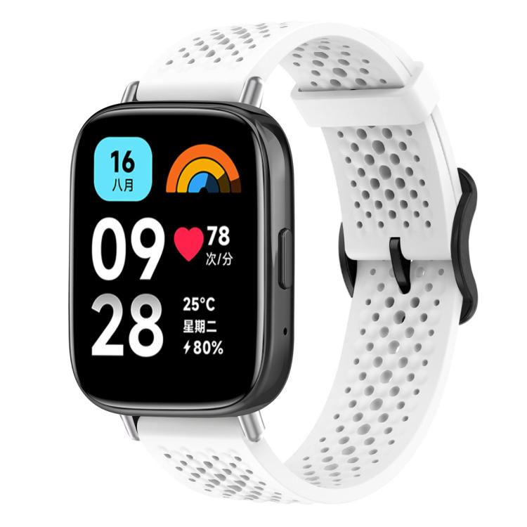 Cinturino per orologio in silicone traspirante xDfind, For Xiaomi Band 10 Pro / 9 Pro / Redmi Watch 6, For Redmi Watch 3 Active / Watch 3 Lite