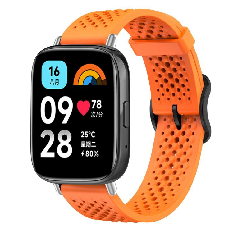 Cinturino per orologio in silicone traspirante xDfind, For Xiaomi Band 10 Pro / 9 Pro / Redmi Watch 6, For Redmi Watch 3 Active / Watch 3 Lite