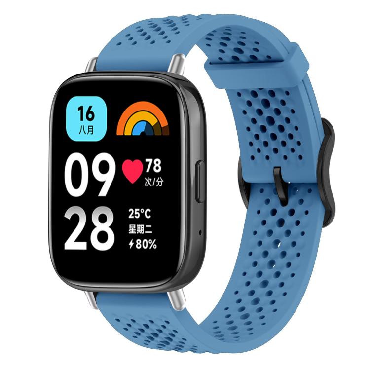 Cinturino per orologio in silicone traspirante xDfind, For Xiaomi Band 10 Pro / 9 Pro / Redmi Watch 6, For Redmi Watch 3 Active / Watch 3 Lite