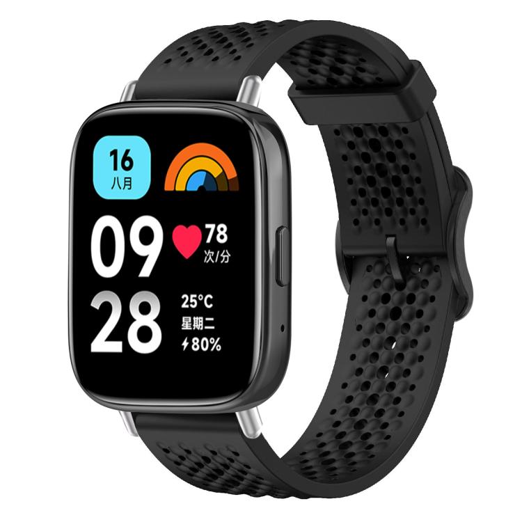 Cinturino per orologio in silicone traspirante xDfind, For Xiaomi Band 10 Pro / 9 Pro / Redmi Watch 6, For Redmi Watch 3 Active / Watch 3 Lite