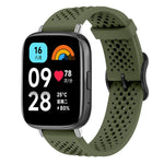 Cinturino per orologio in silicone traspirante xDfind, For Xiaomi Band 10 Pro / 9 Pro / Redmi Watch 6, For Redmi Watch 3 Active / Watch 3 Lite