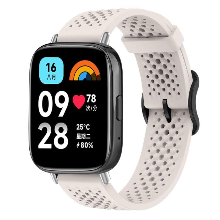 Cinturino per orologio in silicone traspirante xDfind, For Xiaomi Band 10 Pro / 9 Pro / Redmi Watch 6, For Redmi Watch 3 Active / Watch 3 Lite