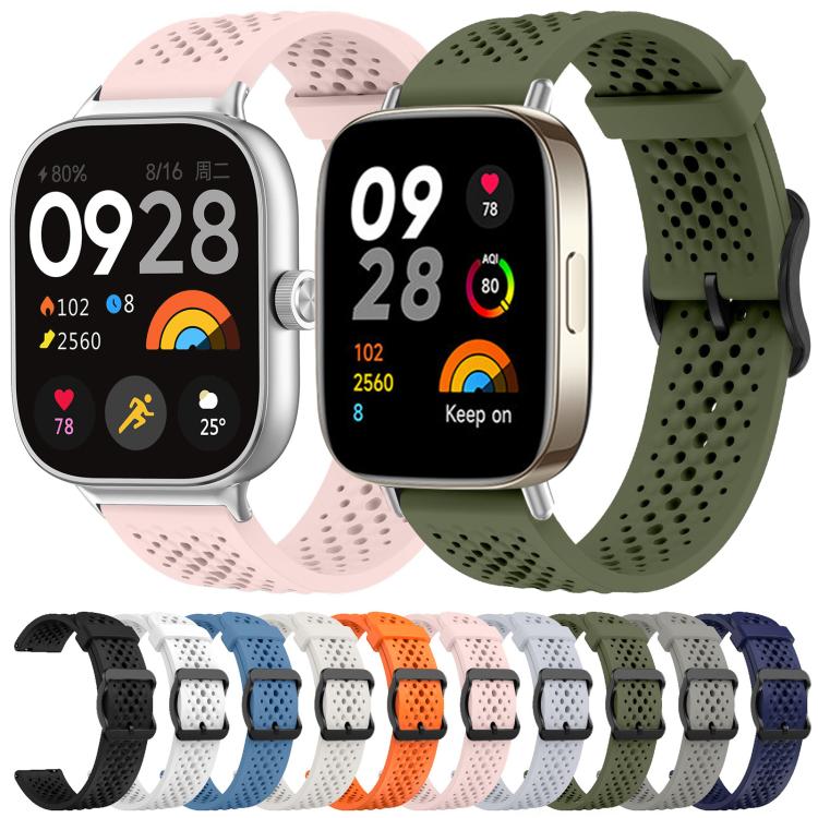 Cinturino per orologio in silicone traspirante xDfind, For Redmi Watch 3