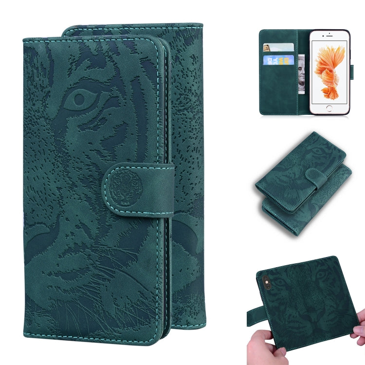 Custodia portafoglio in pelle con ribalta per iPhone compatibili