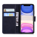 Custodia in pelle a ribalta orizzontale con motivo a tigre in rilievo con supporto, slot per carte e portafoglio, For iPhone 11, For iPhone 11 Pro, For iPhone 11 Pro Max, For iPhone XS / X