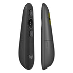 Logitech R500s Laser Wireless Smart Presentation Remote Controller, R500s (Black), R500s (Grey)