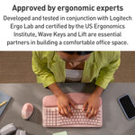 Logitech WAVE KEYS Wireless Ergonomic Keyboard