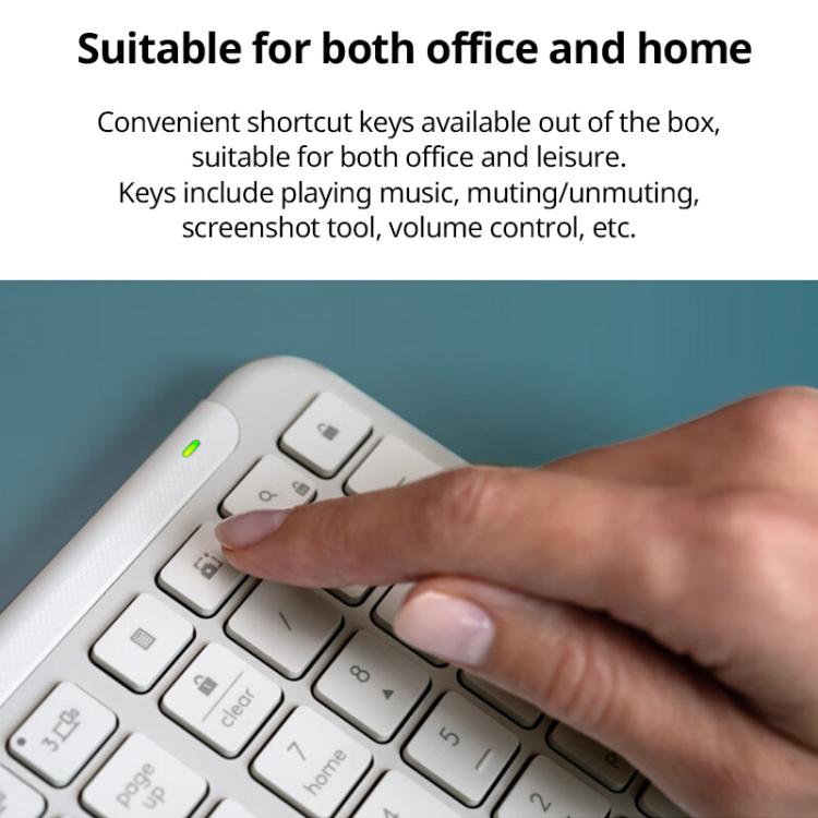 Logitech K950 Slim Silent Wireless Bluetooth Keyboard, K950