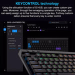 Logitech G515 LIGHTSPEED TKL Wireless Low-Profile Mechanical Gaming Keyboard, GX-T Mechanical Switches