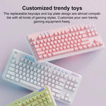 Logitech G715 Dual-Mode 87-Key RGB Wireless Bluetooth Mechanical Keyboard, Tea Shaft