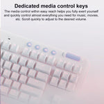 Logitech G715 Dual-Mode 87-Key RGB Wireless Bluetooth Mechanical Keyboard, Tea Shaft