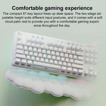 Logitech G715 Dual-Mode 87-Key RGB Wireless Bluetooth Mechanical Keyboard, Red Shaft