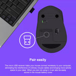 Logitech M275 1000dpi 2.4GHz Wireless Mouse with USB, M275