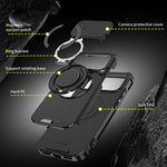 Custodia per telefono con anello scorrevole per fotocamera, For iPhone 17 Pro Max, For iPhone 17 Pro, For iPhone 17