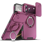 Custodia per telefono con anello scorrevole per fotocamera, For iPhone 17 Pro Max, For iPhone 17 Pro, For iPhone 17