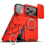 Custodia per telefono con anello scorrevole per fotocamera, For iPhone 17 Pro Max, For iPhone 17 Pro, For iPhone 17