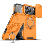 Custodia per telefono con anello scorrevole per fotocamera, For iPhone 17 Pro Max, For iPhone 17 Pro, For iPhone 17