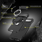Custodia per telefono con anello scorrevole per fotocamera, For iPhone Air