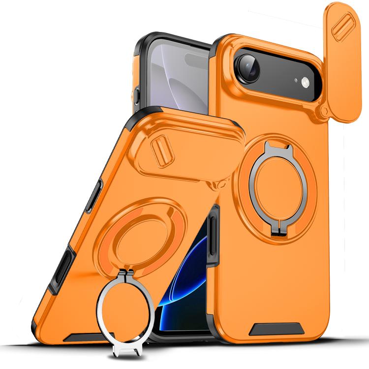 Custodia per telefono con anello scorrevole per fotocamera, For iPhone Air