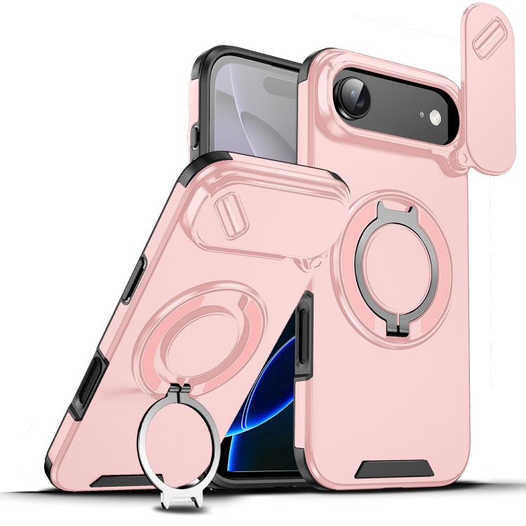 Custodia per telefono con anello scorrevole per fotocamera, For iPhone Air