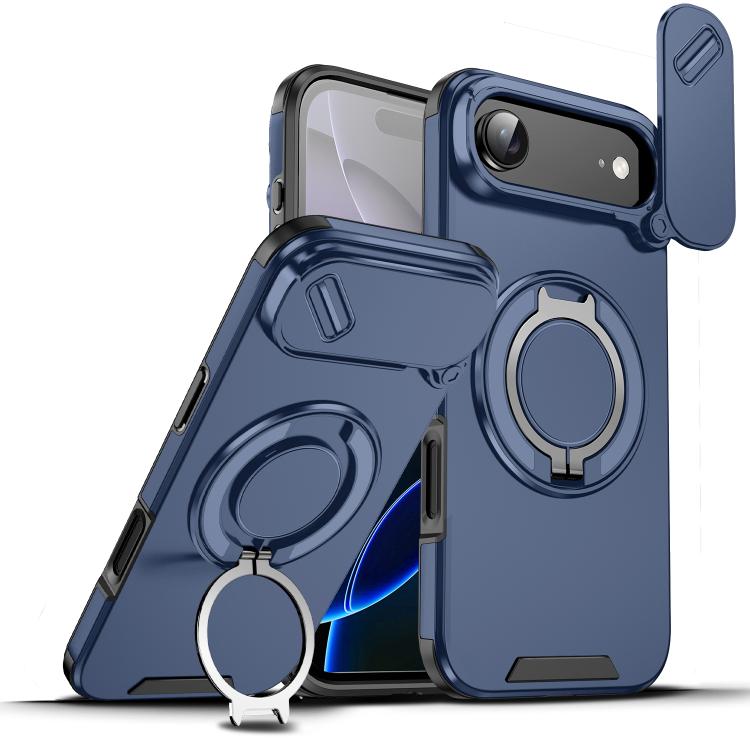 Custodia per telefono con anello scorrevole per fotocamera, For iPhone Air