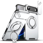Custodia per telefono con anello scorrevole per fotocamera, For iPhone Air