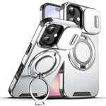 Custodia per telefono con anello scorrevole per fotocamera, For iPhone 17 Pro Max, For iPhone 17 Pro, For iPhone 17