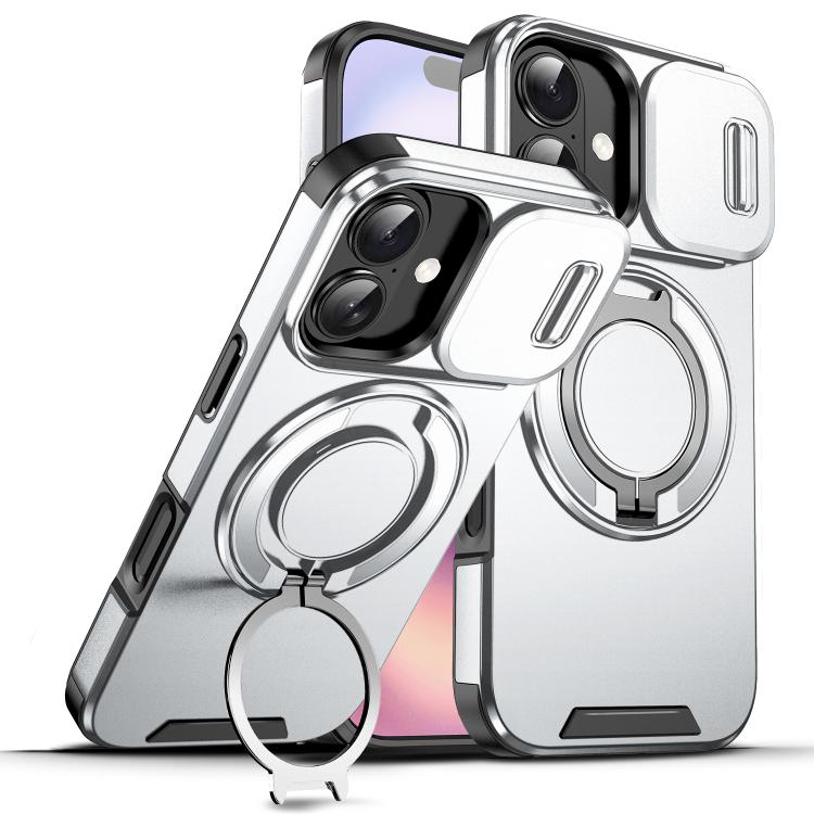 Custodia per telefono con anello scorrevole per fotocamera, For iPhone 17 Pro Max, For iPhone 17 Pro, For iPhone 17