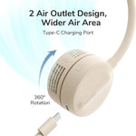 Ventilatore da collo portatile JisuLife FA25 per sport all'aria aperta Life1