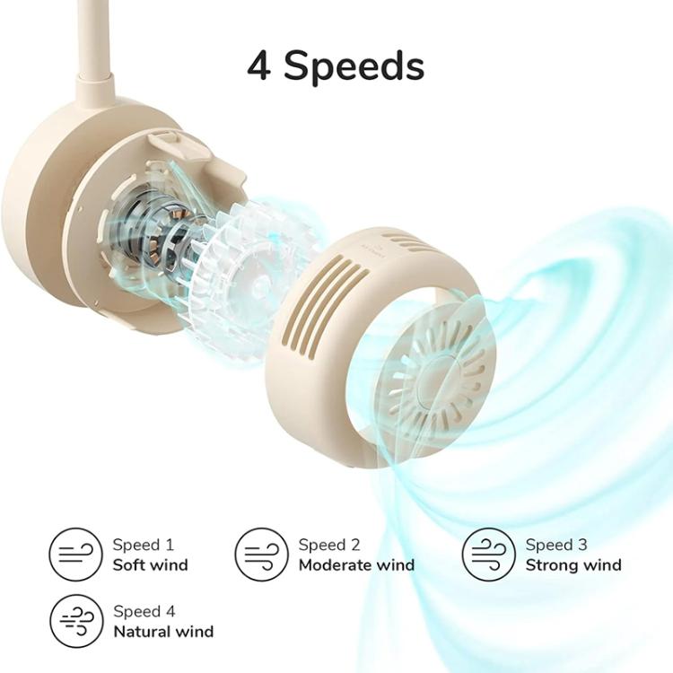 Ventilatore da collo portatile JisuLife FA25 per sport all'aria aperta Life1