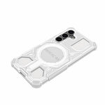 BIBERCAS Custodia per telefono antiurto con airbag, serie di colori trasparenti, MagSafe Air Bag., For Samsung Galaxy S25 5G, For Samsung Galaxy S25 Ultra 5G