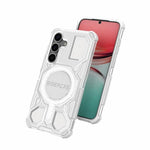 BIBERCAS Custodia per telefono antiurto con airbag, serie di colori trasparenti, MagSafe Air Bag., For Samsung Galaxy S25 5G, For Samsung Galaxy S25 Ultra 5G