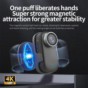 Mini videocamera sportiva M10 4K Thumb senza schermo, Simple Version, Standard Version