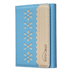 BFK25 BINFEN Portafoglio in pelle con custodia magnetica Magsafe a fiori colorati