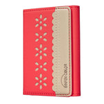 BFK25 BINFEN Portafoglio in pelle con custodia magnetica Magsafe a fiori colorati