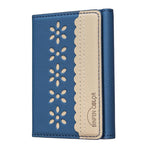 BFK25 BINFEN Portafoglio in pelle con custodia magnetica Magsafe a fiori colorati