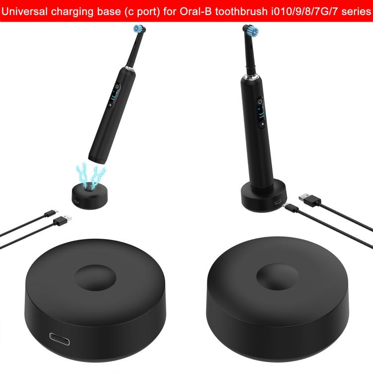 Cavo di ricarica per spazzolino elettrico xDfind con interfaccia Type-C / USB-C, lunghezza: 1 m, For Oral-B iO Series 10 / 9 / 8 / 7