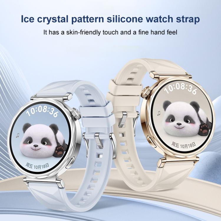 Cinturino per orologio in silicone con texture a cristalli di ghiaccio xDfind, For Huawei Watch GT 5 41mm