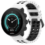 Cinturino per orologio in silicone con doppia fibbia xDfind Ocean, For Suunto 9 / 7 / Spartan Sport