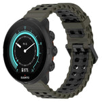 Cinturino per orologio in silicone con doppia fibbia xDfind Ocean, For Suunto 9 / 7 / Spartan Sport