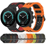 Cinturino per orologio in silicone con doppia fibbia xDfind Ocean, For Suunto 9 / 7 / Spartan Sport
