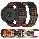 Cinturino per orologio in silicone con doppia fibbia xDfind Ocean, For Suunto 9 / 7 / Spartan Sport