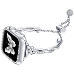 Bracciale a torsione xDfind con diamanti e cinturino in metallo per orologio, For Apple Watch 42 / 44 / 45 / 46 / 49mm, For Apple Watch 38 / 40 / 41 / S10 42mm