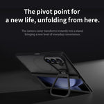 NILLKIN CamShield Prop Texture Cover trasparente con specchio e custodia magnetica MagSafe per PC e telefono., For Galaxy Z Fold8 Ultra 5G, For Samsung Galaxy Z Fold7 5G