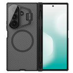 NILLKIN CamShield Prop Cover trasparente con specchio, custodia magnetica MagSafe per PC traslucida con stilo, For Galaxy Z Fold8 Ultra 5G, For Samsung Galaxy Z Fold7 5G