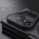 NILLKIN CamShield Prop Cover trasparente con specchio, custodia magnetica MagSafe per PC traslucida con stilo, For Galaxy Z Fold8 Ultra 5G, For Samsung Galaxy Z Fold7 5G