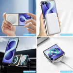 Custodia per telefono MagSafe dal design sottile, For Galaxy Z Flip8 5G, For Samsung Galaxy Z Flip7 5G