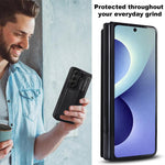 Custodia per telefono in PU pieghevole a copertura totale con doppia fibbia e scomparti per penna., For Galaxy Z Fold8 Ultra 5G, For Samsung Galaxy Z Fold7