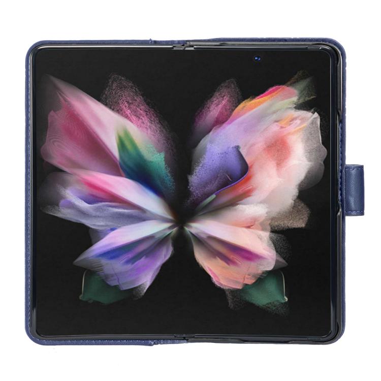 Portafoglio con motivo a reticolo di diamanti e custodia a libro in pelle per telefono, For Galaxy Z Fold8 5G, For Galaxy Z Fold8 Ultra 5G, For Samsung Galaxy Z Fold7, For Samsung Galaxy Z Fold6