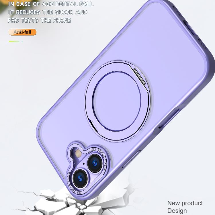 Custodia per telefono Kalebol MagSafe con anello in metallo., For iPhone 17, For iPhone Air
